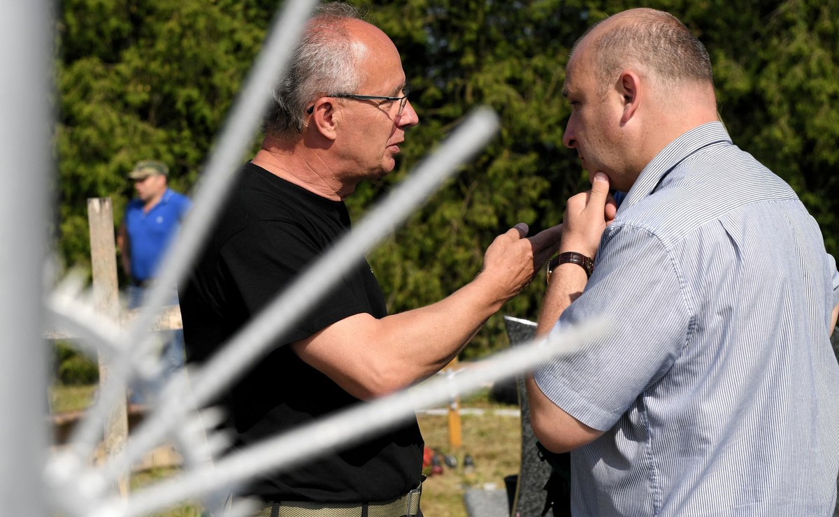 Krzysztof Szwagrzyk z IPN i Swiatosław Szeremeta