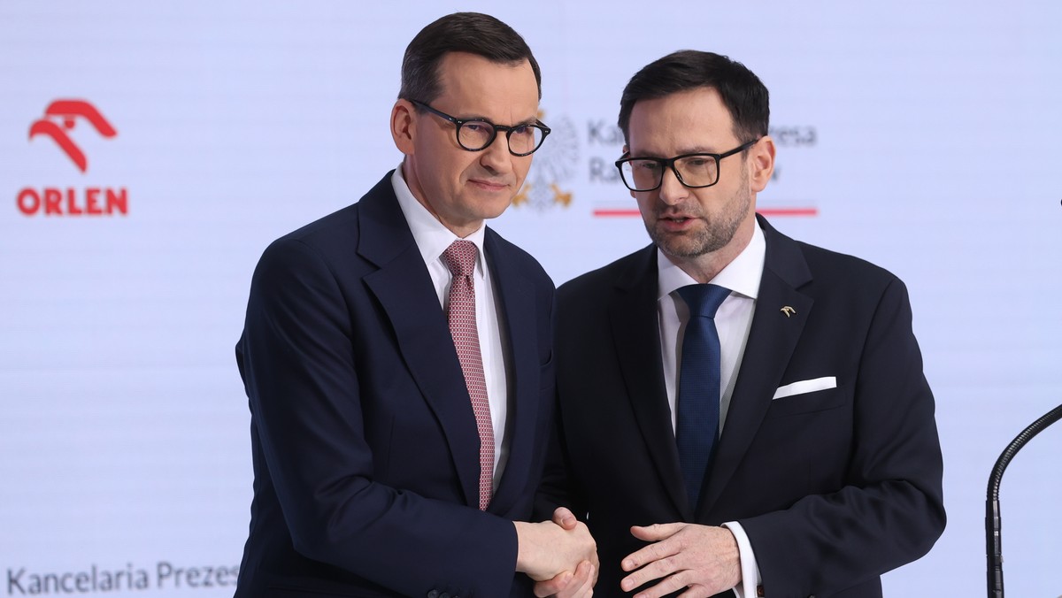 Mateusz Morawiecki i Daniel Objatek