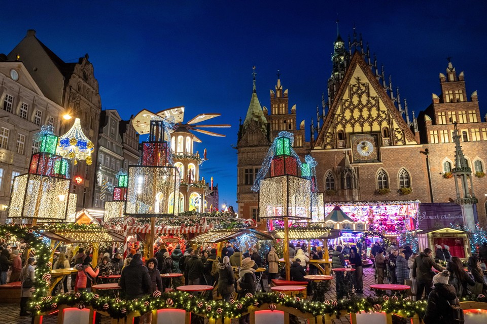 Jarmark Bożonarodzeniowy na wrocławskim Rynku