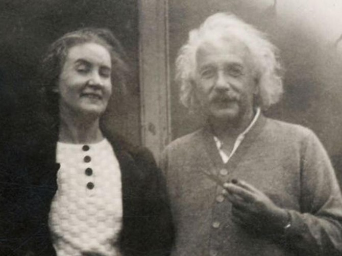 Margarita Konenkova i Albert Ajnštajn