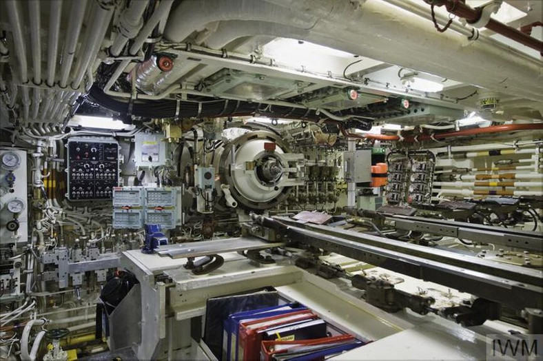 Życie na atomowym okręcie podwodnym — przedział z uzbrojeniem