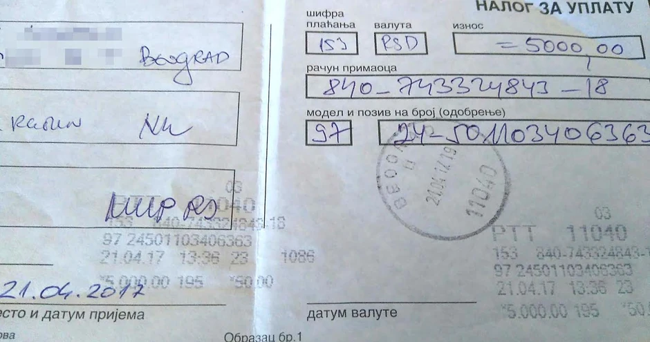 Kaznu platio 21. aprila a u zatvor pozvan 12. juna