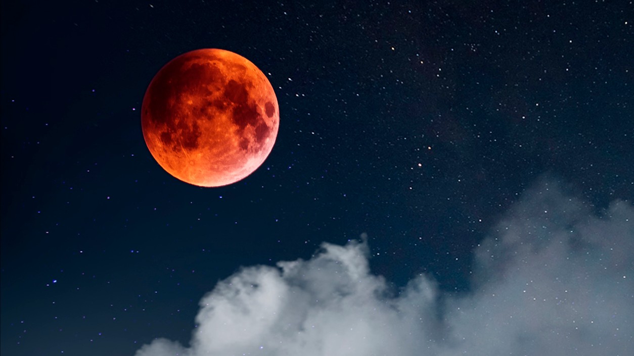Ilustračná fotografia: Zatmenia Mesiaca považovali starovekí Babylončania za znamenia, ktoré mohli predpovedať smrť panovníka či ďalšie pohromy