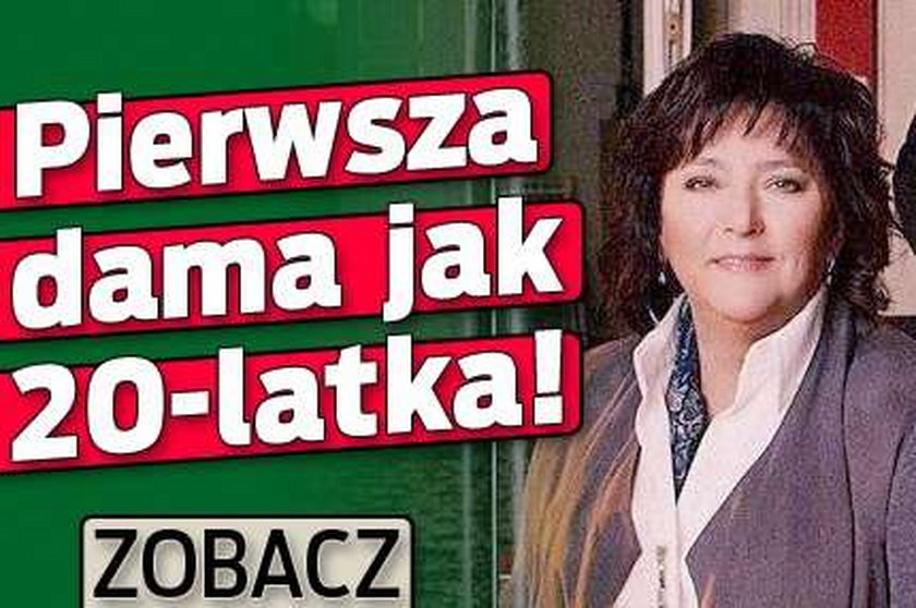 Pierwsza dama jak 20-latka! ZOBACZ