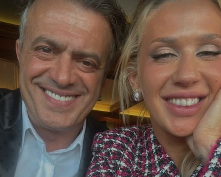 Sergej Trifunović i supruga Isidora