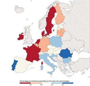 Wymierające zawody: oto kraje UE najbardziej podatne na robotyzację pracy
