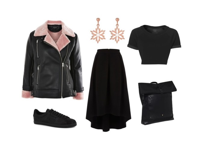 STYLIZACJE z kożuchami motocyklowymi