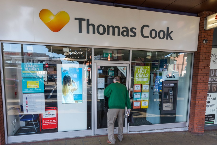 Biuro podróży Thomas Cook obsługiwało 19 mln turystów rocznie