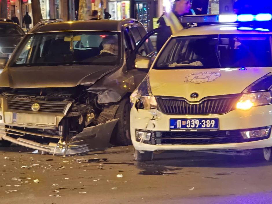 Saobraćajna nezgoda u Novom Sadu