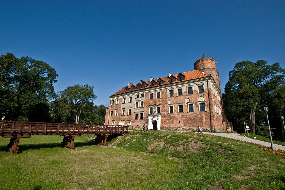 Uniejów - zamek