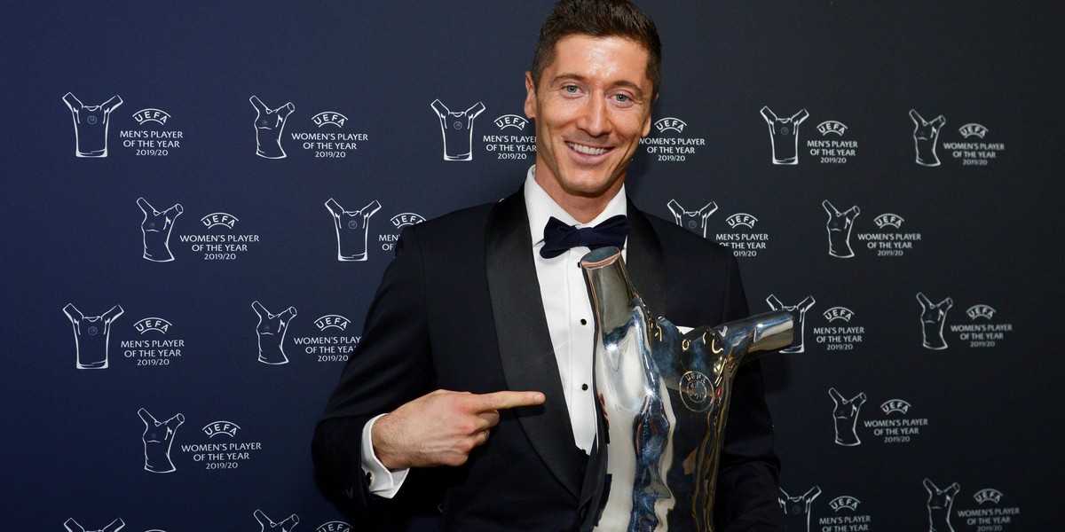 Robert Lewandowski Piłkarzem Roku UEFA!