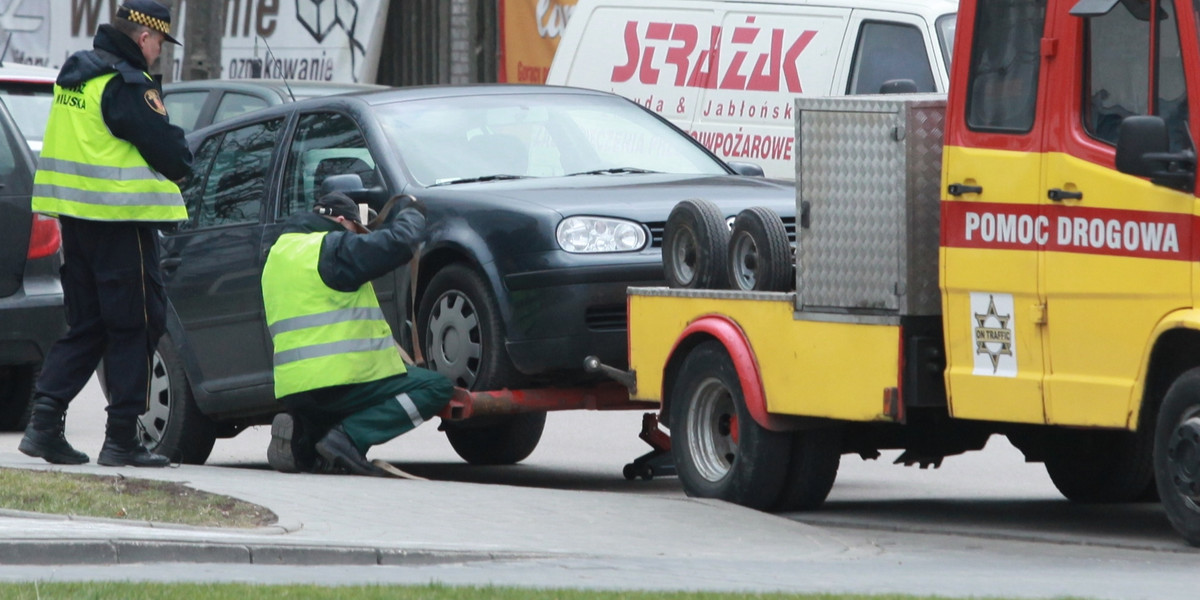 Tu nikt nie robi parkingów