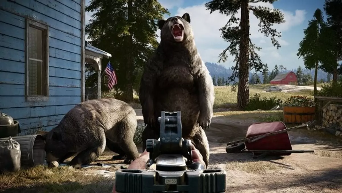 W Far Cry 5 będziemy mieli do pomocy pumę i niedźwiedzia