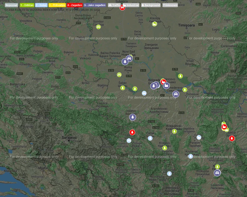 I ovog jutra naša zemlja obojena je "ljubičastom" bojom