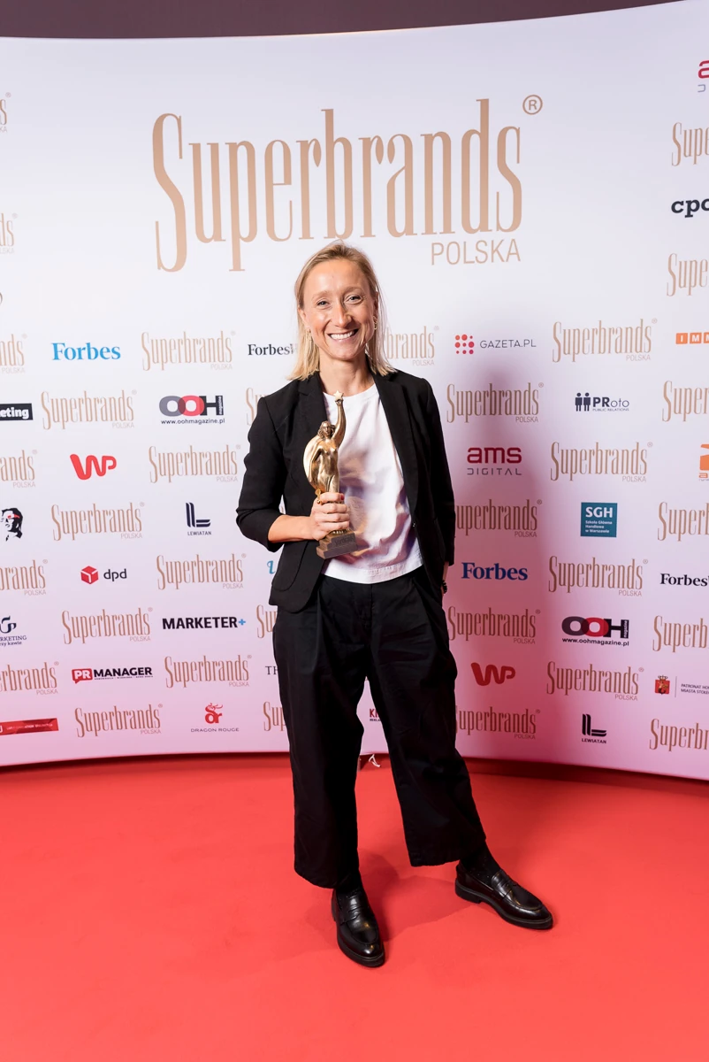 Gala Superbrands 2021. Katarzyna Dębek, zastępca redaktora naczelnego magazynu „Forbes”