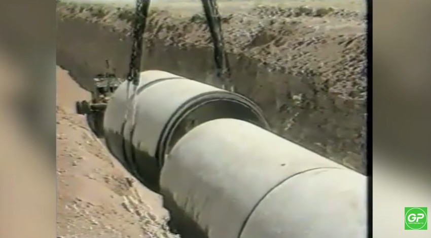 Cev, veštačka reka