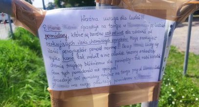 Szokujące ogłoszenie na płocie przy targowisku. "Tak robi katolik – grzeszy, szkodząc chemią". Aż trudno uwierzyć, o co chodzi