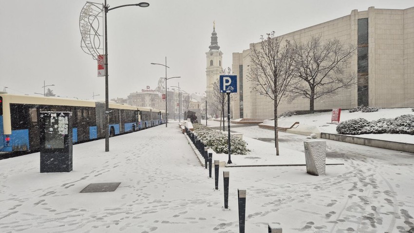 Sneg Novi Sad