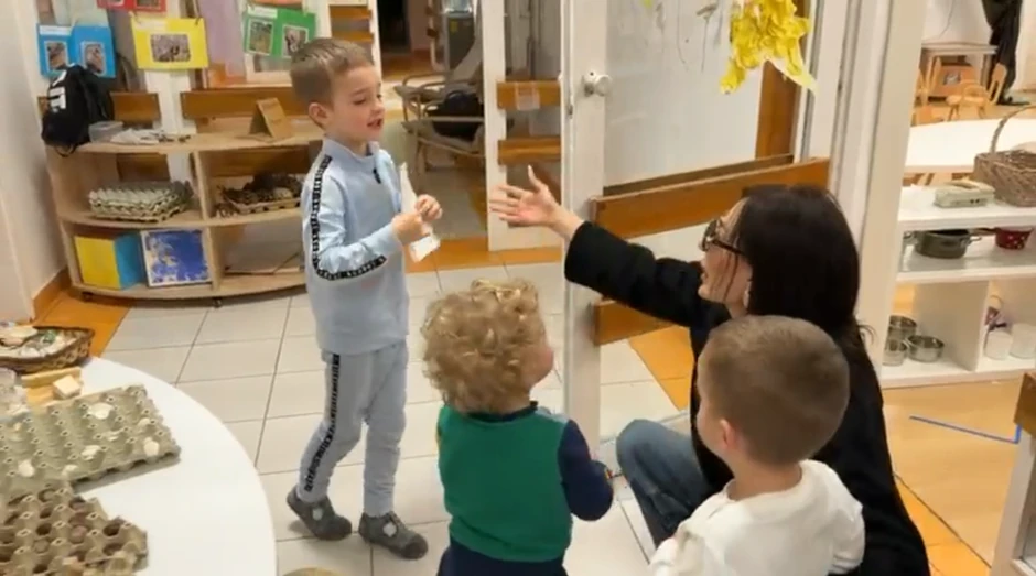 Ceca sa unucima, sve vreme je ljubili i grlili