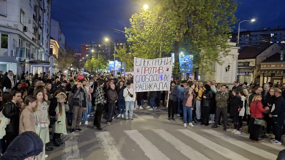 Niš protest