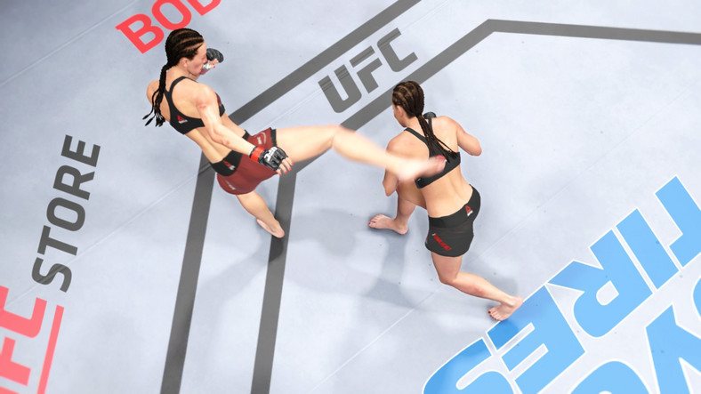 EA Sports UFC 4 - screenshot z wersji na PlayStation 4