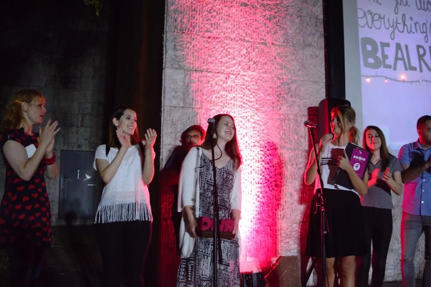 Tea Lukač i ekipa filma "Najvažniji dečko na svetu"