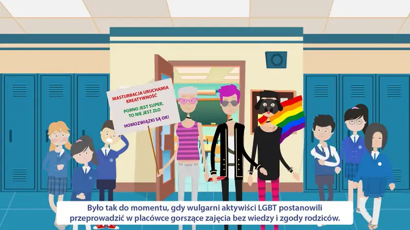 &quot;Wulgarni aktywiści LGBT&quot; to zdaniem Instytutu zagrożenie dla psychiki dzieci / Twitter