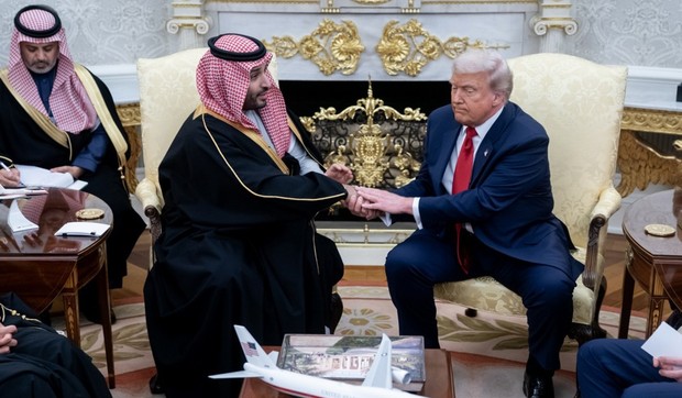 Donald Tramp i Mohamed bin Salman u Beloj kući 18. novembra 2025.