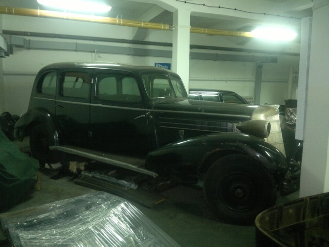 Cadillac kupiony dla Marszałka Józefa Piłsudskiego - stan obecny