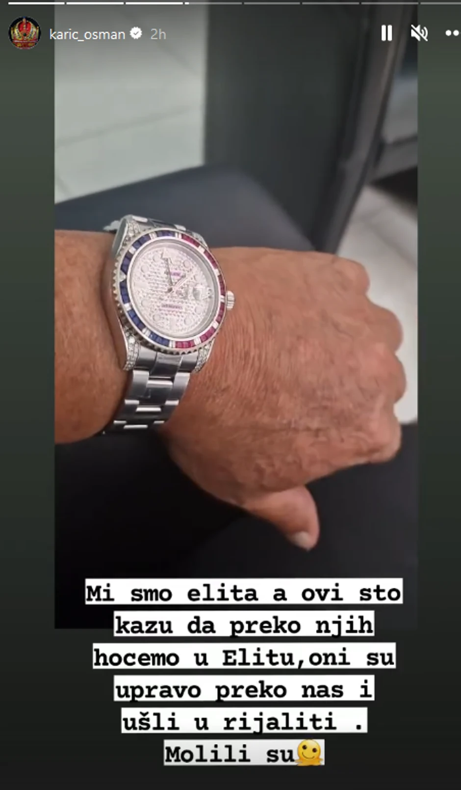 Osman Karić objava