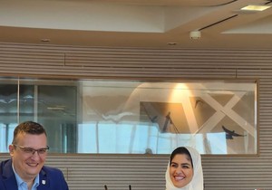 Maha Al Gergavi, potpredsednica Privredne komore Dubaija i Dr Marko Selaković, predsednik Poslovnog saveta Srbije