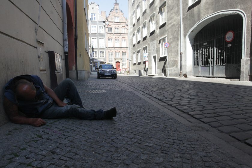 Oto obrazek z centrum Gdańsk i to w środku dnia