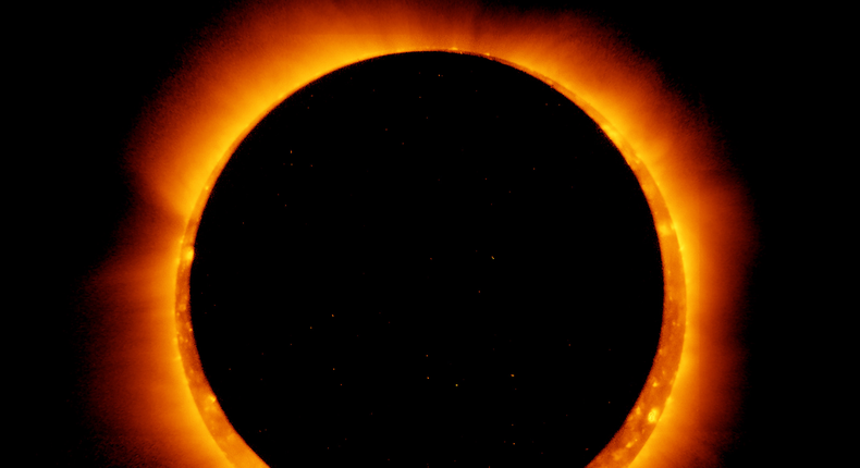 annular solar eclipse sun moon japan hinode GettyImages 144946718