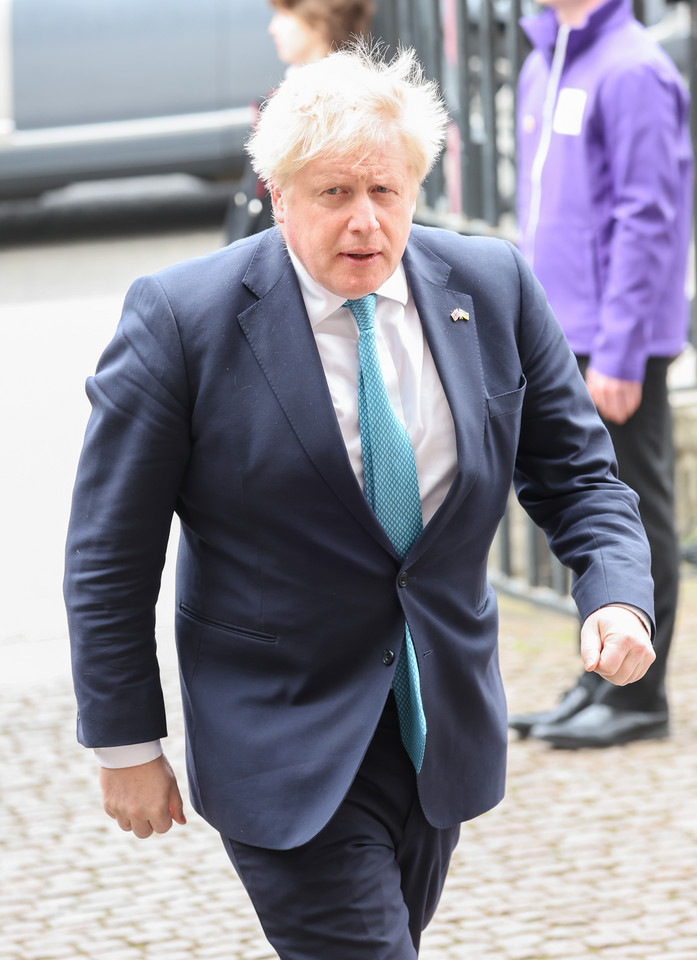 Msza dziękczynna za życie księcia Filipa: Boris Johnson