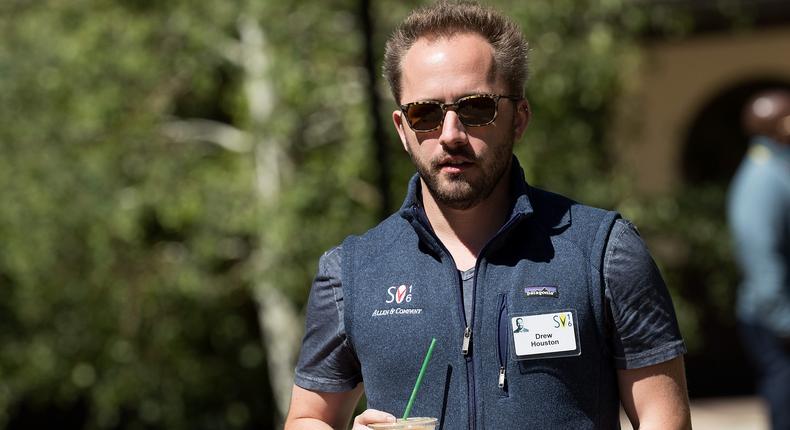 Dropbox has about 2,600 employees and is 90% remote. Drew Angerer/Getty