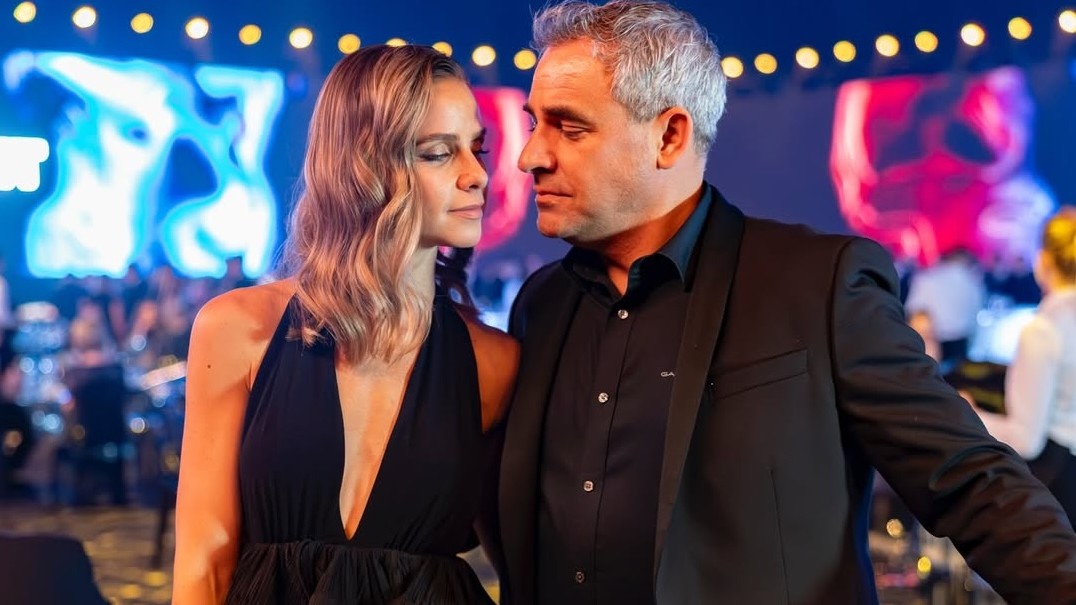 Nela Pocisková s Filipom Tůmom.