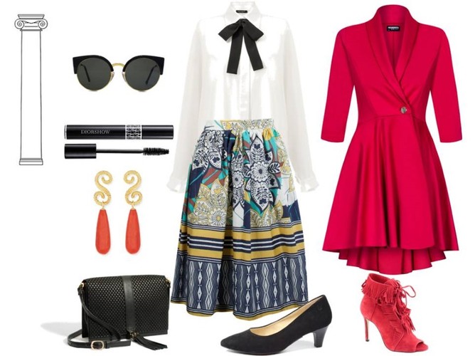 Kolumna – cechy charakterystyczne: brak zarysowanej talii; jednakowa, prosta linia ciała; szerokie ramiona