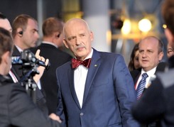 Korwin-Mikke o Zandbergu: Wygaduje bzdury, ale przyjemnie się go słucha