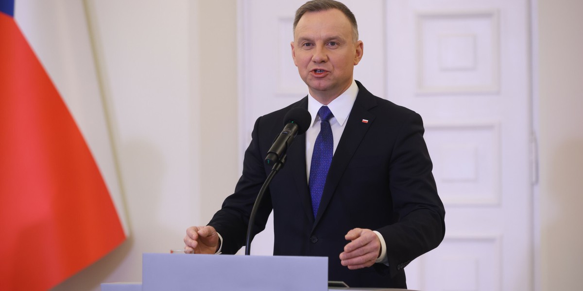 Prezydent Andrzej Duda.