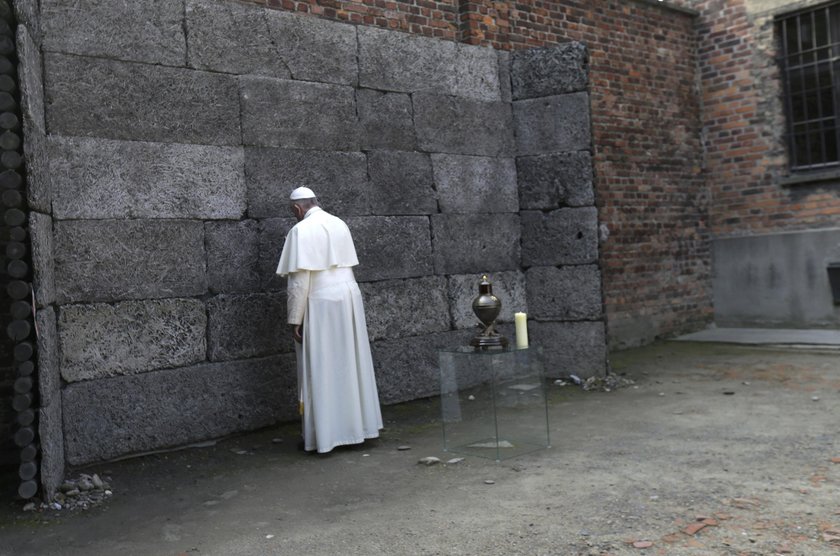 ŚDM 2016 w Krakowie. Papież Franciszek odwiedził Auschwitz