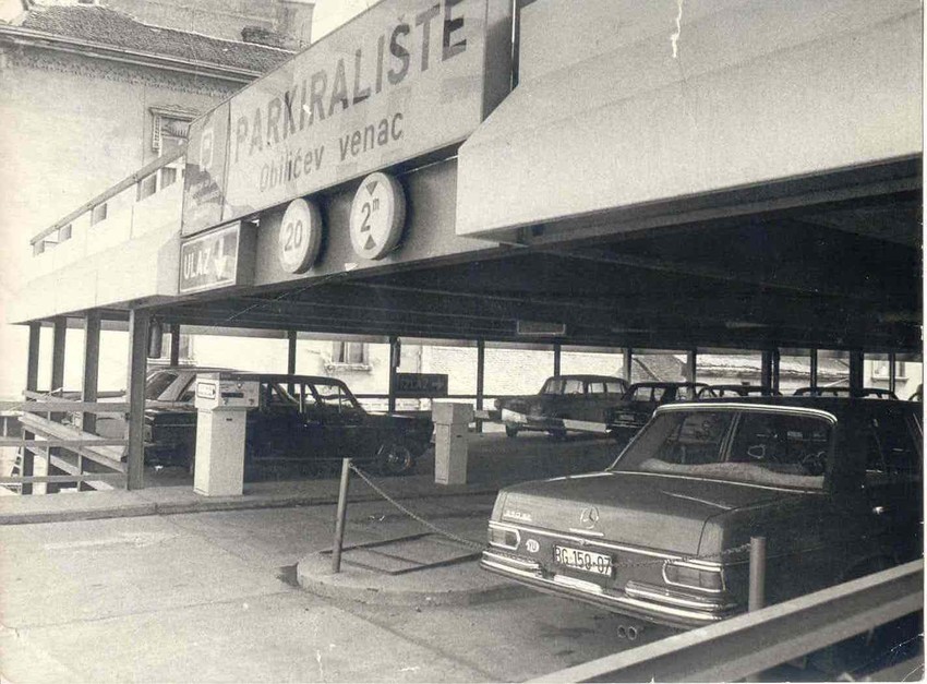 Prva natkrivena garaza u Beogradu