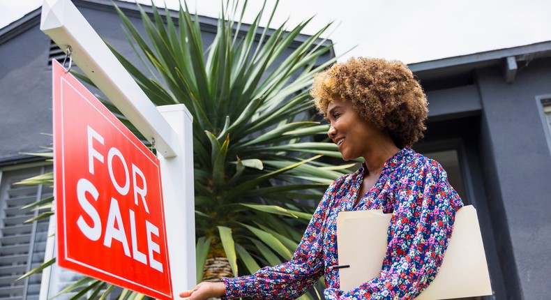 Home prices have held steady despite rising interest rates.The Good Brigade/Getty Images