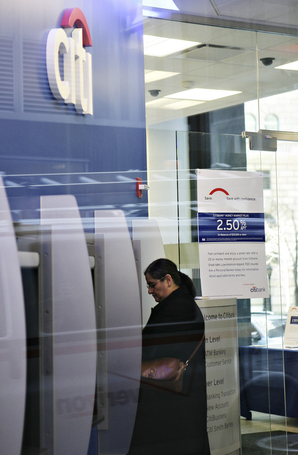 Citibank jest jednym z największych przegranych obecnego kryzysu