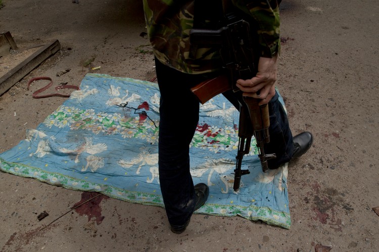 Walki w Doniecku. Regularna wojna