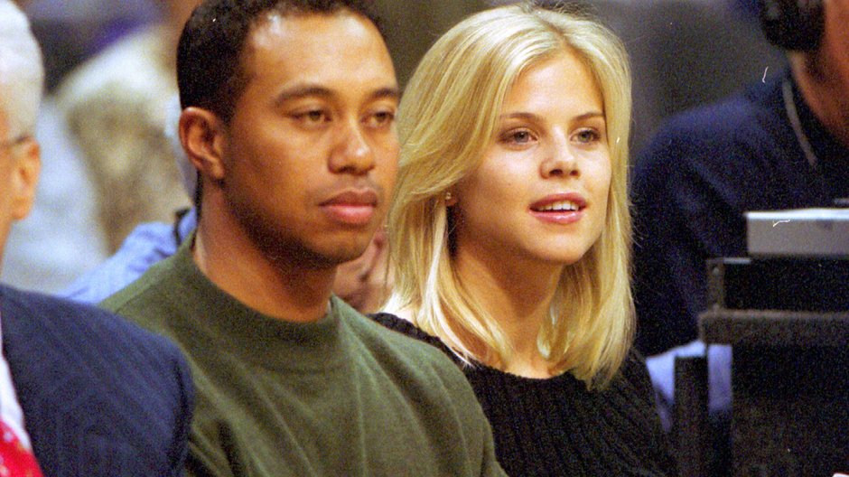 Tiger Woods i Elin Nordegren