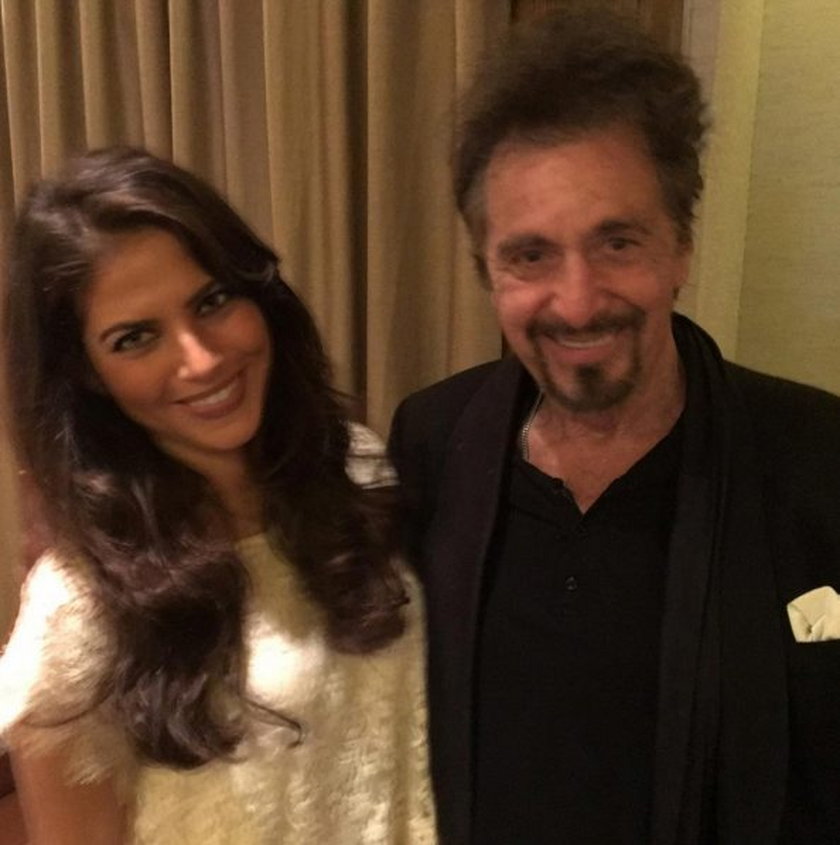 Weronika Rosati i Al Pacino