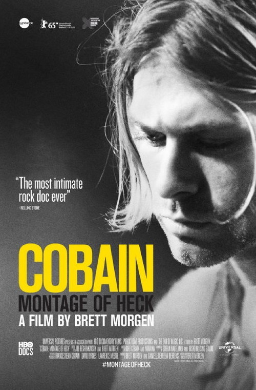 Plakat do filmu Kurt Cobain: Montage of Heck, fot. wikipedia.org