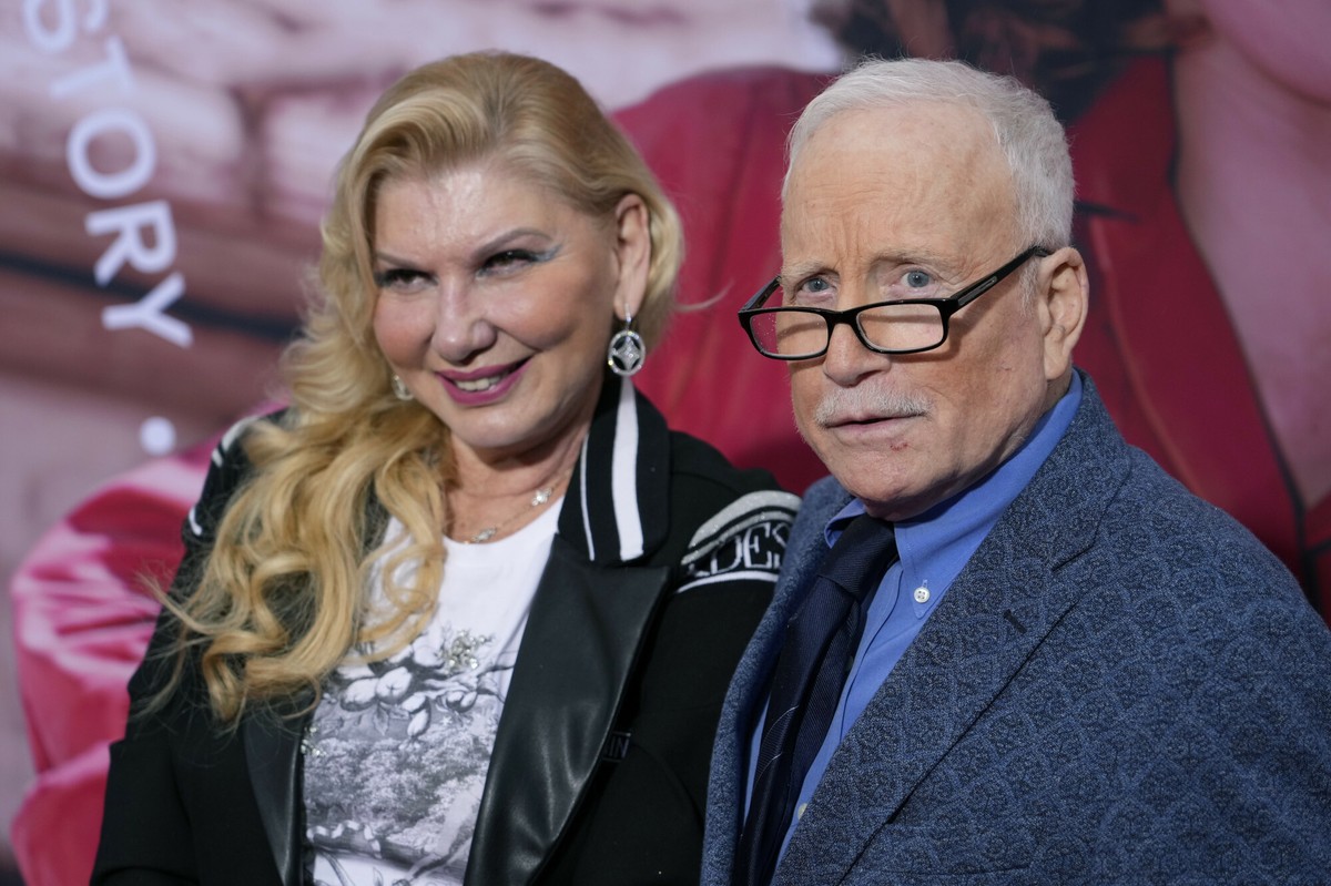 Richard Dreyfuss z żoną Swietłaną Erokhin