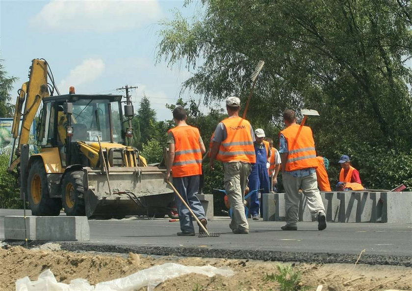 Oto jak w Polsce budują drogi