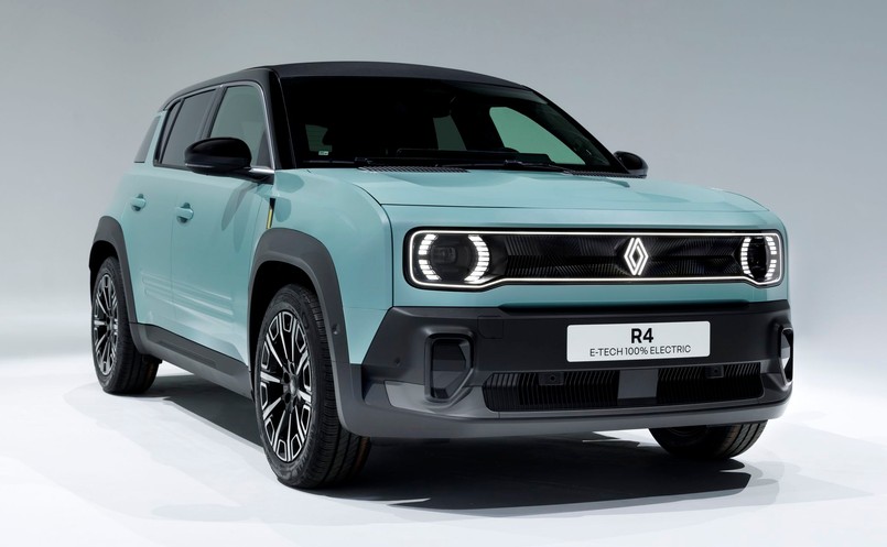 Renault 4 E-TECH Iconic Verte